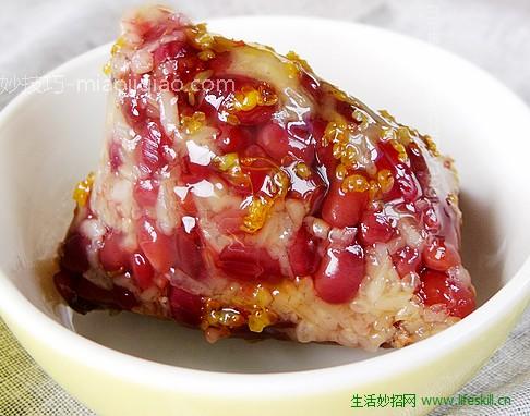 相思红豆蜜枣粽 