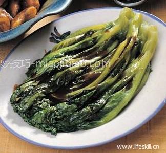 蚝油菜胆的简单做法 