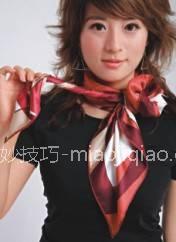 实用丝巾打结方法大全