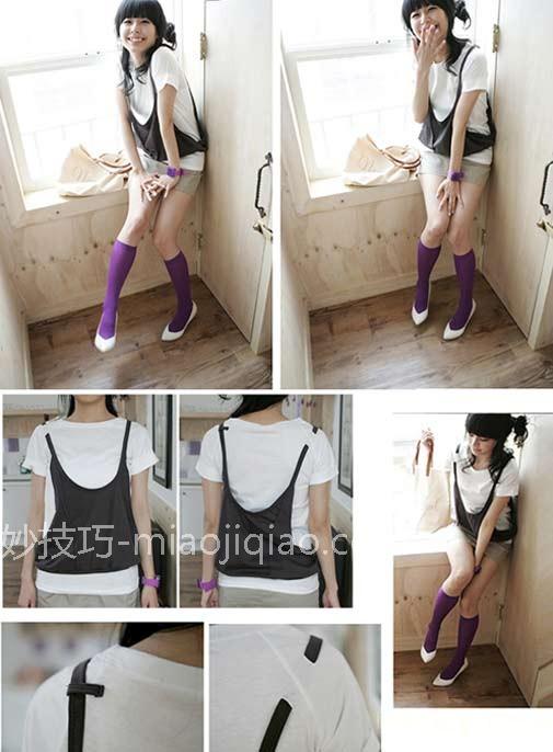 看韩国MM教你穿好夏季小背心 