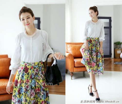 春季裙子外套巧搭配