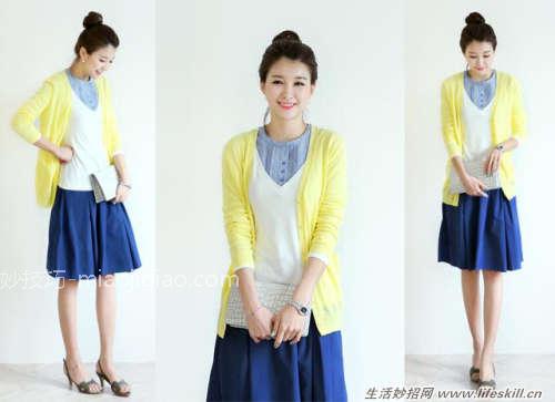 春季裙子外套巧搭配