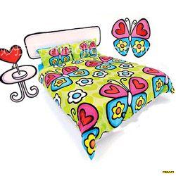 浪漫温馨的韩国床品(图)