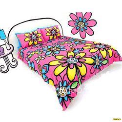 浪漫温馨的韩国床品(图)