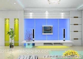 装饰客厅拥有美丽的墙面颜色 