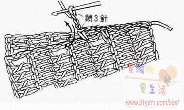 钩针初级教程(三)