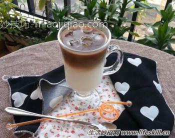 冰拿铁咖啡的做法 