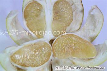 挑选柚子的5个小窍门