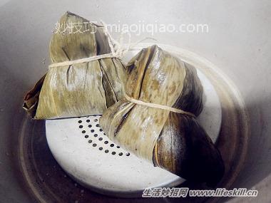 冷冻粽子快速加热，美味不打折！