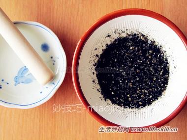 快速制作黑芝麻酱的小秘诀