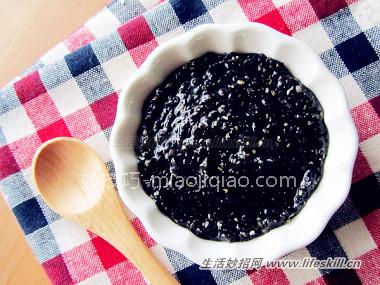 快速制作黑芝麻酱的小秘诀