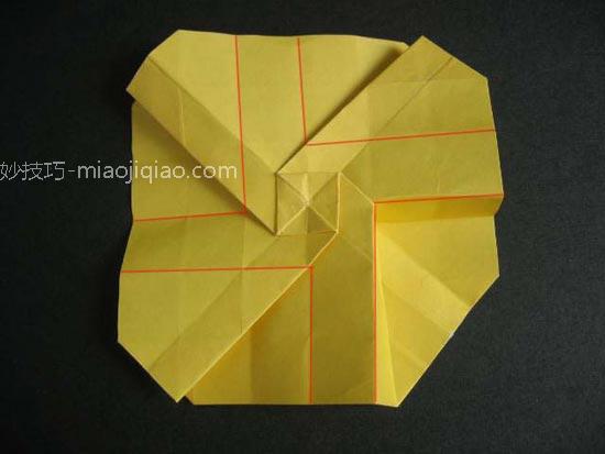 [折纸]纸质玫瑰的制作方法 