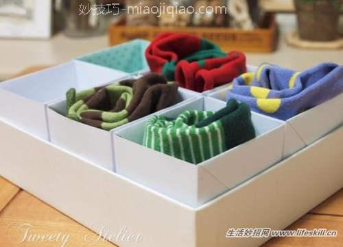 简单实用的折纸收纳盒教程