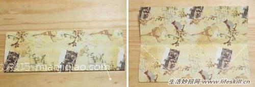 简单实用的折纸收纳盒教程