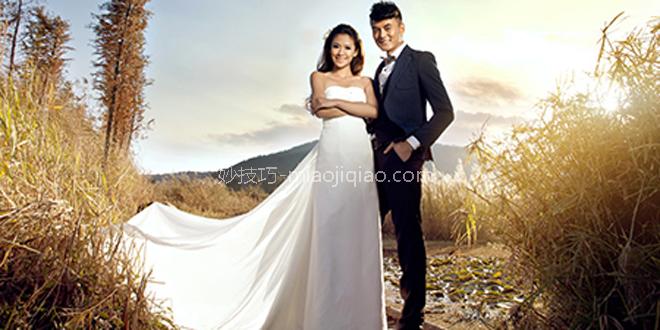 户外婚纱照如何摆pose 每个细节都要完美