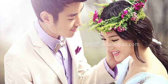 拍摄韩式婚纱照技巧 心情造型很重要