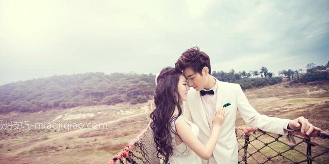 纯背景韩式婚纱照拍摄要点 七大风格盘点