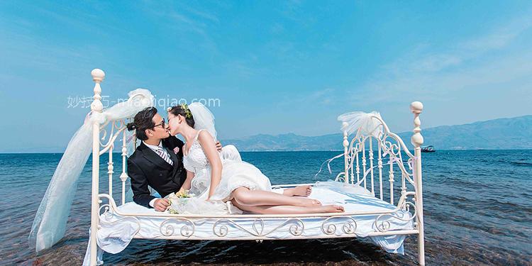 婚纱照海边婚纱选择 摄影注意事项须知