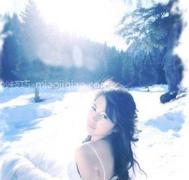 不畏低温严寒 婚纱照点燃冬日激情